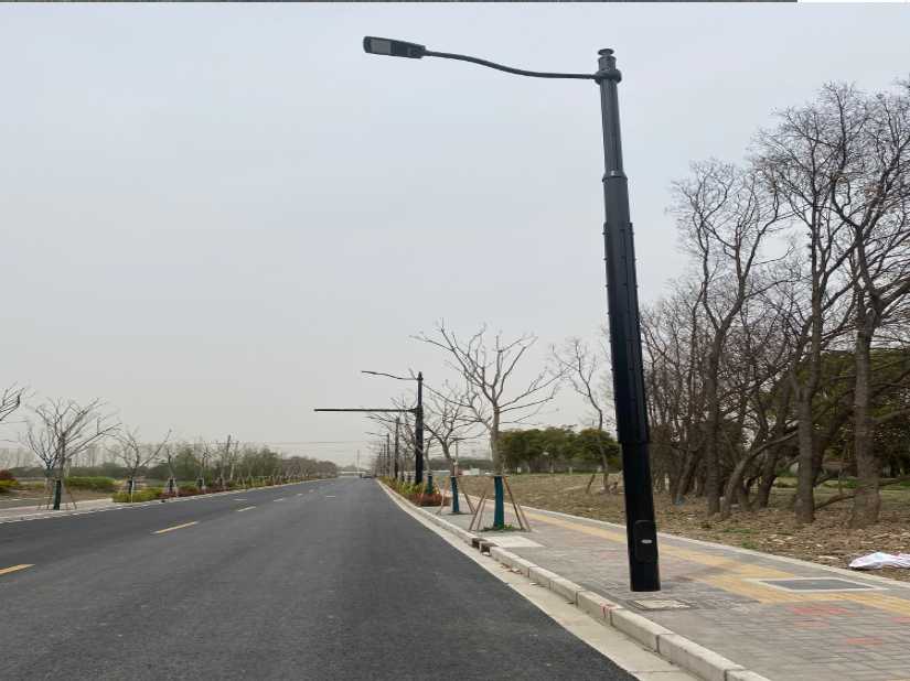 博白县上海综合杆 太阳能路灯工程